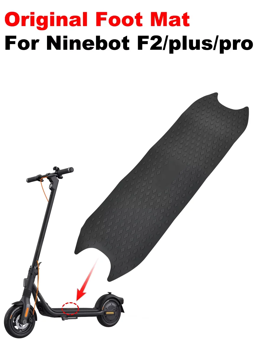 Tapis De Pédale Silicone Antidérapant Pour Trottinette Ninebot G30 Max - Noir - 13
