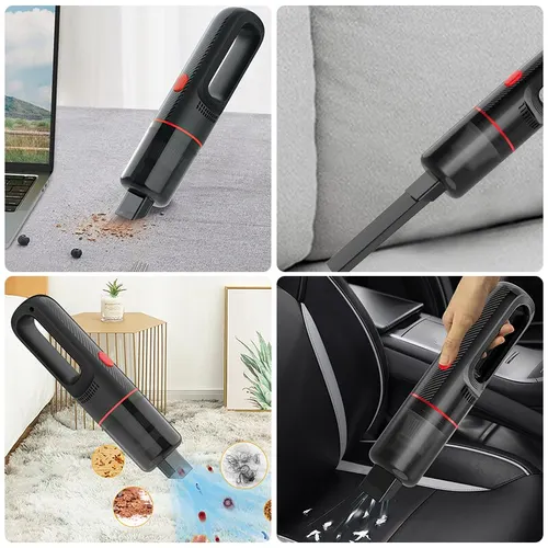 차량용 무선 휴대용 데스크탑 진공 청소기, 가정용 자동차 인테리어 진공 청소기, 미니 휴대용 자동 집진기 5