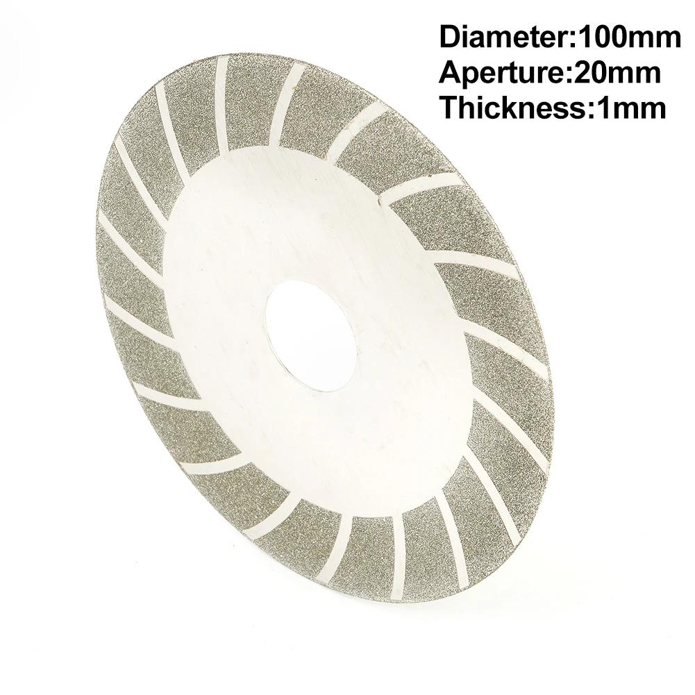 

Electroplated Grinding Disc Wheel Cutting Stone Glass Saw Blade For Angle Grinder Rotary 100mm Diamond Coating