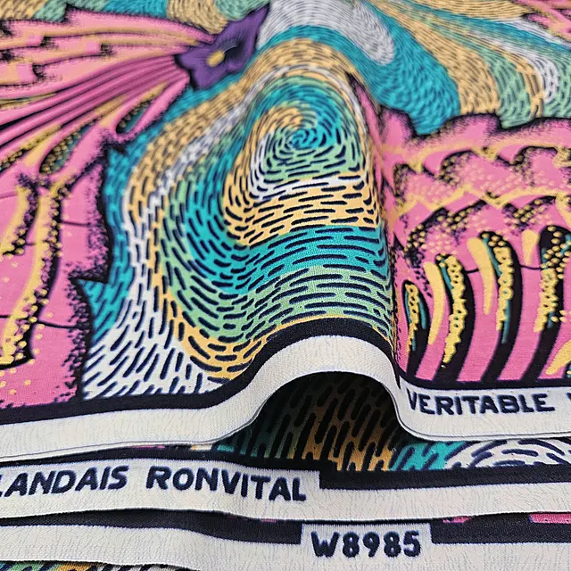 New Pattern Cotton Wax Printed Fabric 2