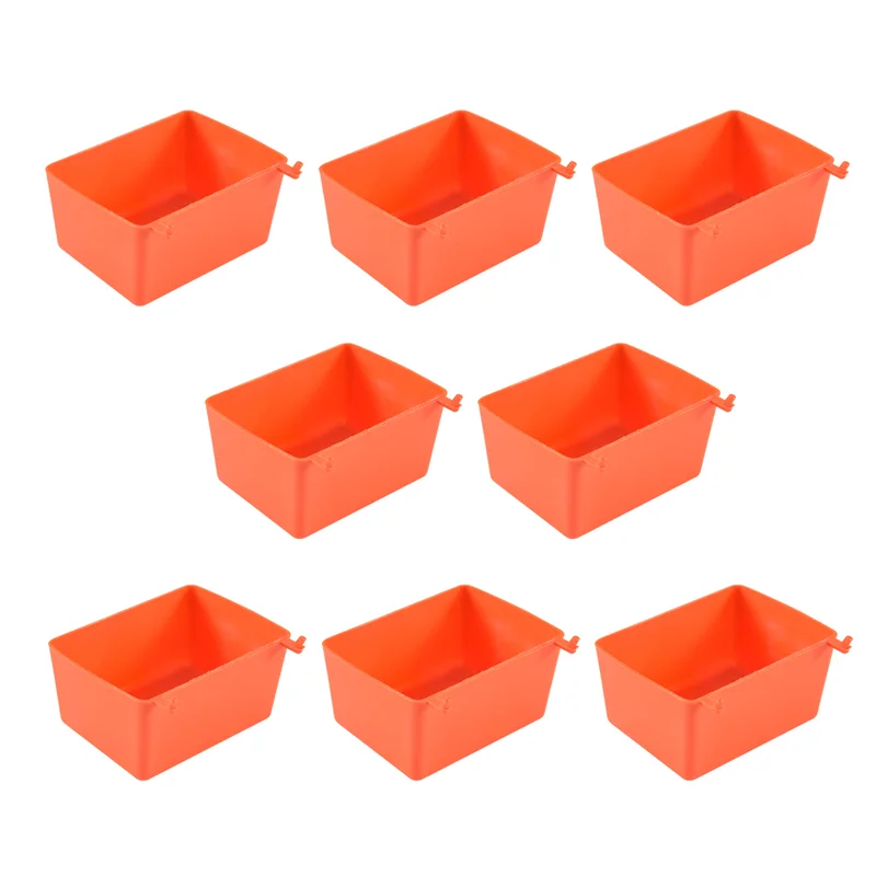 A26I-8 조각 Pegboard 상자 키트 Pegboard 부품 보관 Pegboard 액세서리 하드웨어 정리를 위한 작업대 상자