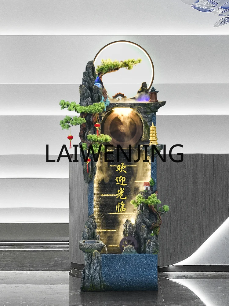 

Rockery Water Landscape Living Room Circulation Fish Tank Decorations Office Fortune Landing Geomancy Decoration