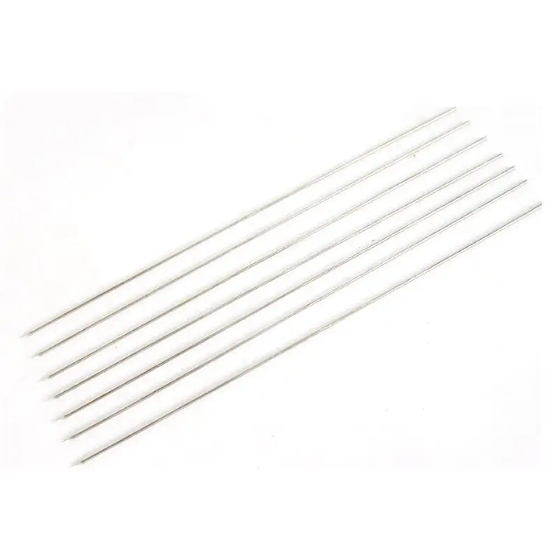 100PCS Disposable barbecue sign iron sign barbecue needle mutton skewer round iron braze takeaway package