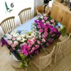 Flower Rose Plant 3d Table Cover Rectangular Table Cloth Waterproof Table Cover for Party Home Kitchen 1