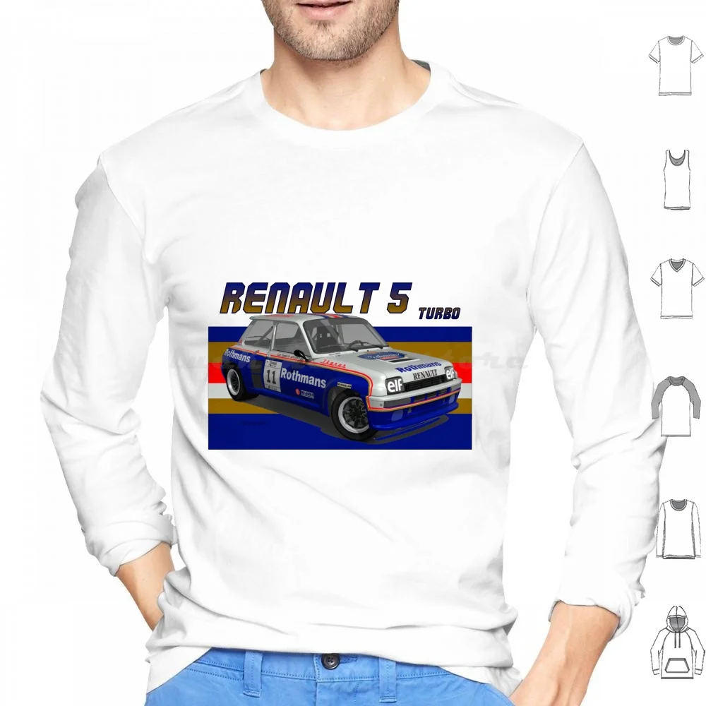 5 Gt Turbo Group B Felpa Con Cappuccio Cotone Manica Lunga Rs200 Grpb Gruppo B Rally Wrc 80S Turbo 037 Rally 5 Gt Groupb Gt Turbo
