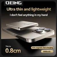 High Quality Alloy Power Bank 10000mAh PD20W Fast Charger Macsafe Powerbank Magnetic Wireless Charger For iPhone Xiaomi Samsung 3