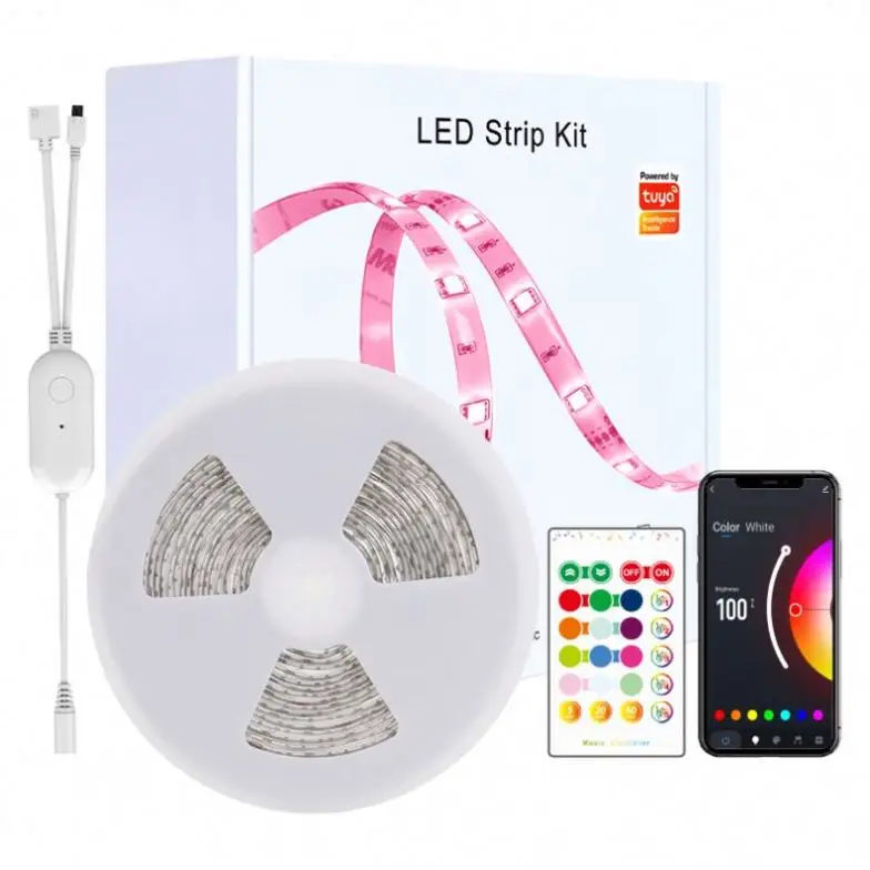 

Magic Color Dream Light 20m Ws2812 Led Strip Wireless Smart Led Light Strip For Wholesalers