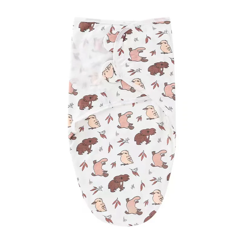 Newborn Envelope Swaddle Blanket Cocoon Wrap Cap Sleep Sack Receiving Bedding Cotton Infant Bedclothes