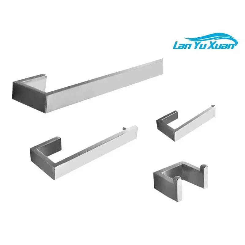 

Modern Bath 304 Stainless Steel Wall Mounted Bathroom Accessories Set with Four Piece