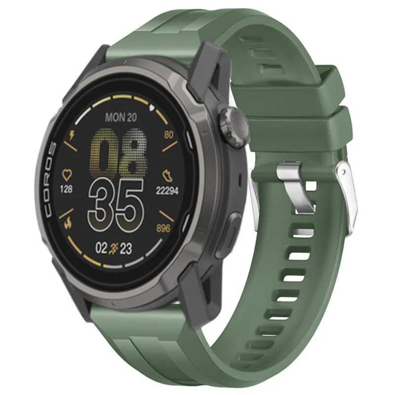 22mm Silicone Sports Breathable Watch Strap