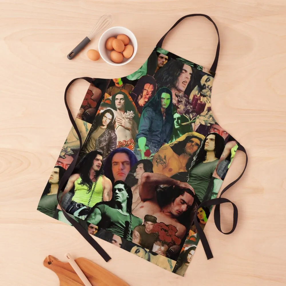 Type O Negative: Peter Steele Dark Goth Collage Edit II Apron