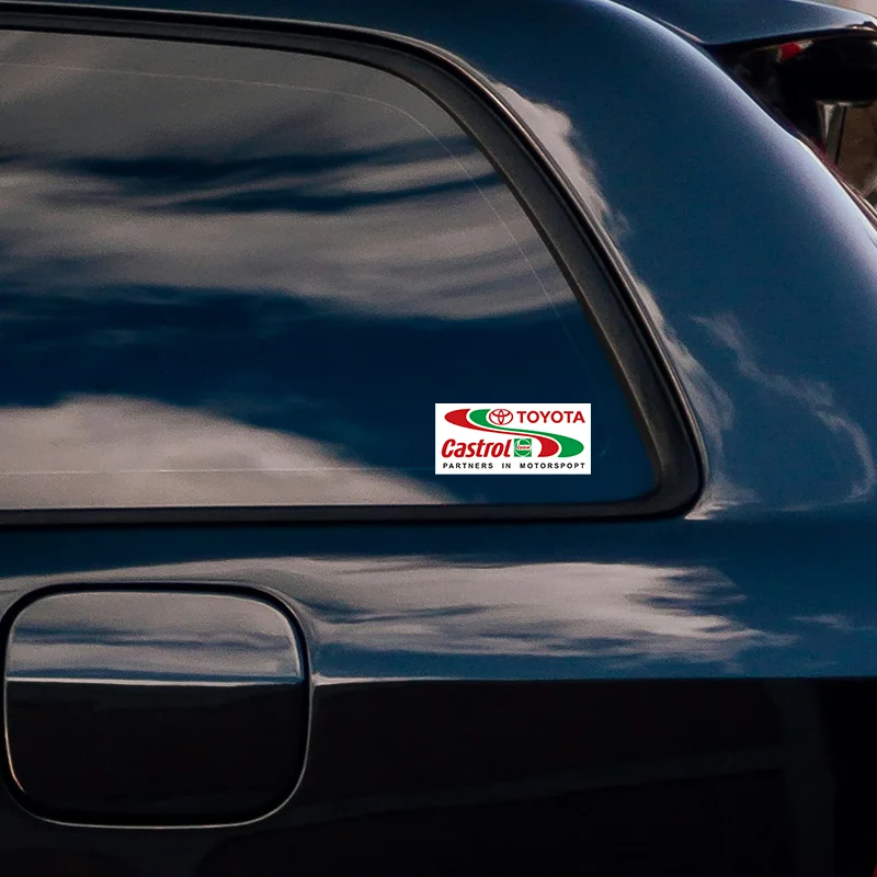 JDM Sticker Suitable for Toyota Corolla Yaris Rav4 Avensis Auris Camry Windshield Competitive Sign Electrostatic Film Decoration For Car Sticker