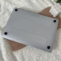 Étui pour ordinateur portable pour Macbook Air 13 étui M1 M2 couverture inférieure rigide Air 15 2025 M4 étui en cuir PU pour MacBook Pro 14 M4 Max 16.2 coque 5