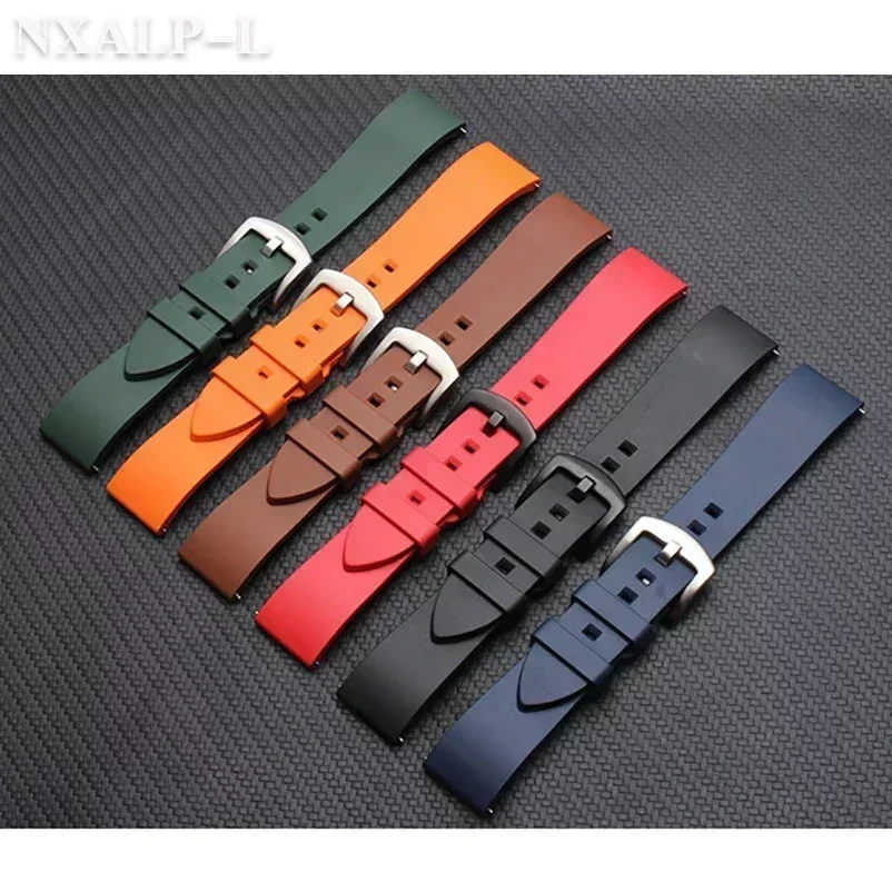 รูปสินค้า สายนาฬิกาซิลิโคน กันน้ำ ปรับขนาดได้ สำหรับ Rolex Seiko