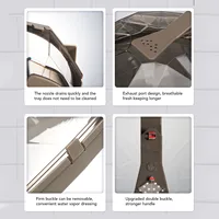 Microwave Splatter Cover Food Splatter Guard PC High Temperature Resistance for Restaurant 2
