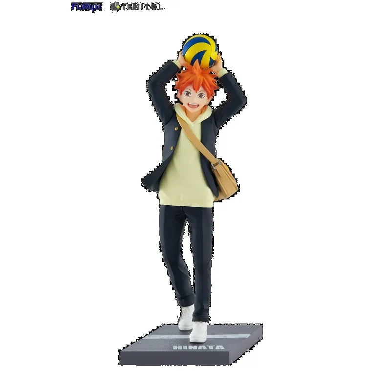 

In Stock Original FuRyu TENITOL Hinata Shoyo Haikyuu!! Anime Portrait Model Toy Collection Doll Gift 20CM