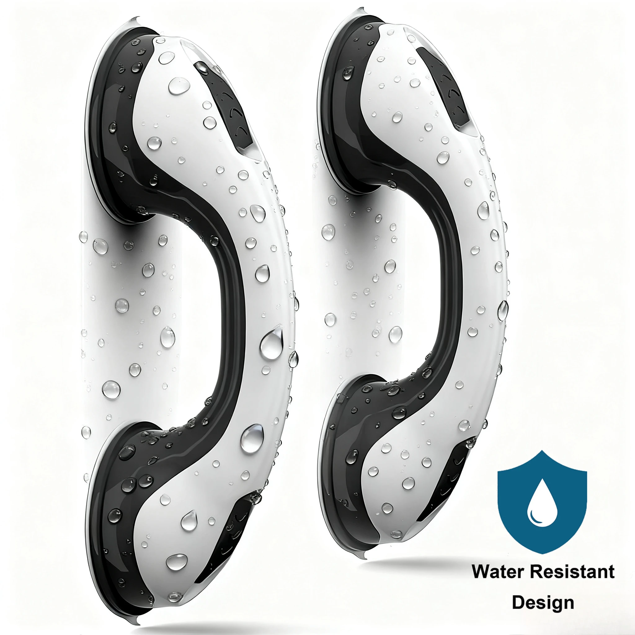 ราวจับในห้องอาบน้ำแบบยึดติดด้วยสุญญากาศ ขนาด 30 ซม. สำหรับอ่างอาบน้ำ ราวจับสำหรับผู้สูงอายุ ไม่ต้องเจาะ ติดตั้งง่าย ถอดออกได้ 1