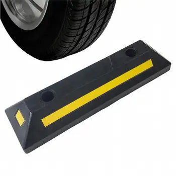 Heavy Duty Rubber Wheel Stopper 1
