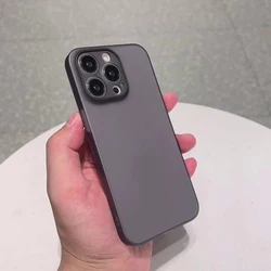 Sleek Black Matte Ultra - Thin Soft TPU Silicone Back Cover - iPhone 13 Mini (Matte Black)