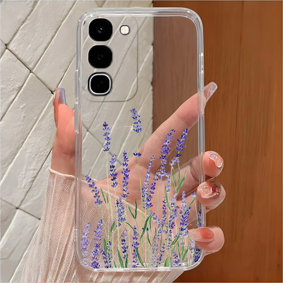 Cute Cartoon Clear Soft TPU Silicone Shockproof Phone Case - Anti-Slip Cover