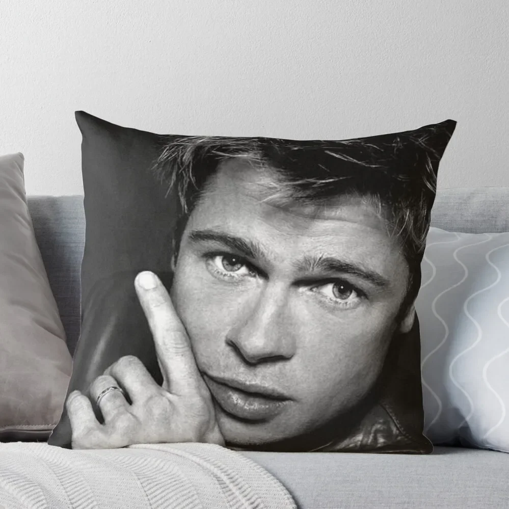 

Brad Pitt Throw Pillow Sofa Cushion Christmas Cushion For Home Room decorating items Pillow Cases Decorative