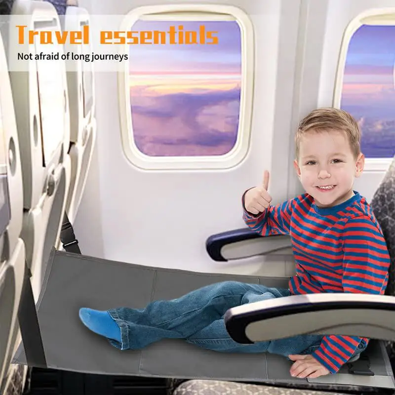 Convenient Car Backseat Sleeping Hammock Children Plane Travel Bed Comfortable Kids Travel Cot Car Camping Accessories