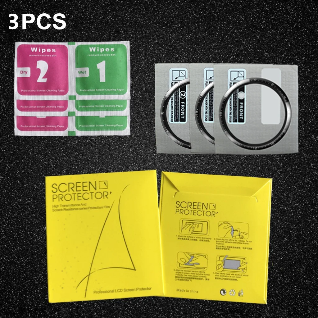 

3D Curved Soft Fiber Glass For Huawei Watch GT 2 E GT2 GT2E Protective Film 42mm 46mm Screen Protectors Cover Scratch Resistant