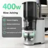 Cold Press Juicer, 400w Slow Juicer Machines with 5.4" Wide Feed Chute, Masticating Juicer with High Juice Yield for Whole Veget 5