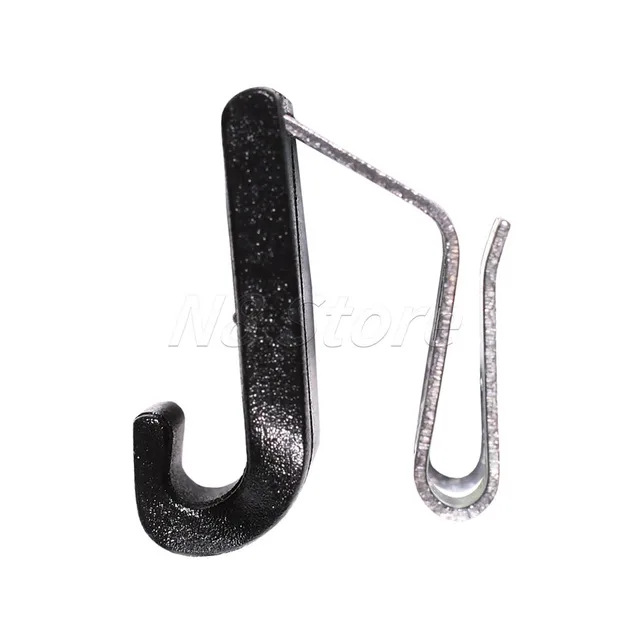 Crochets Pare-soleil Pour Renault Scenic 3 (MK3) – Lot De 2, Compatible Référence 964000020R, Facile à Clipser