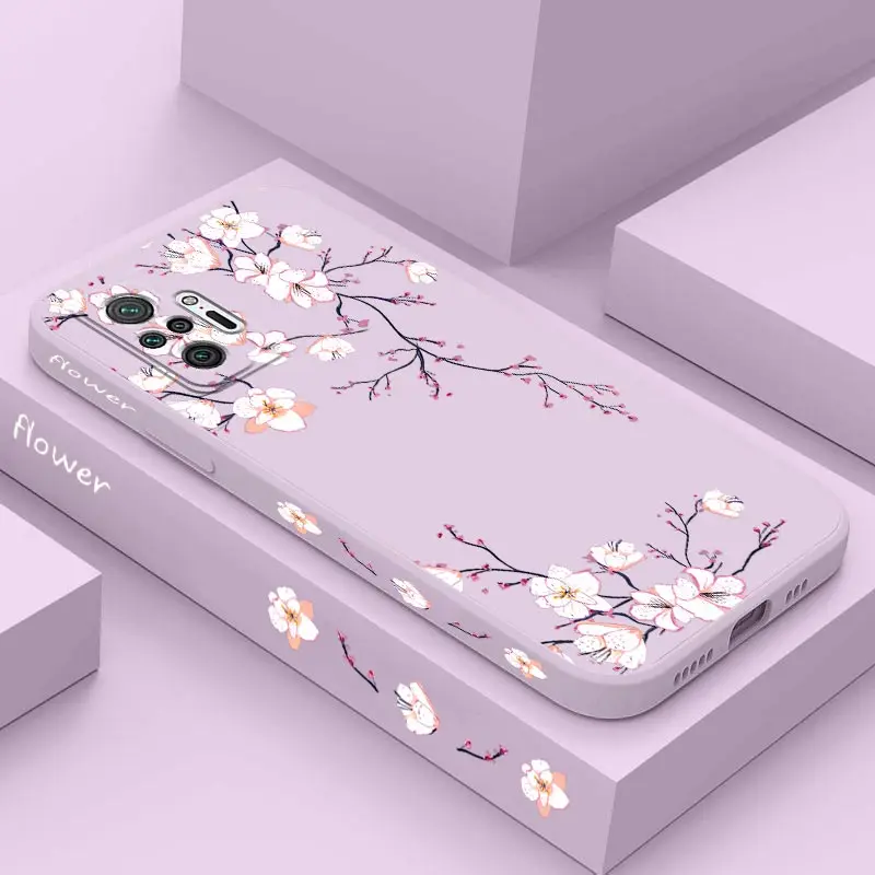 Bright Orchid Silicone Phone Case - Sleek and Stylish Protection Cover