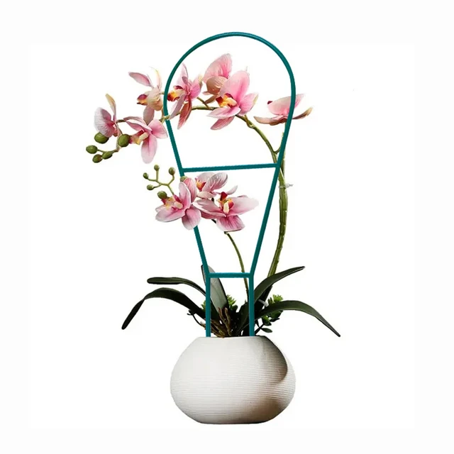 Plastic Plant Support Pile Frame Vines Garden Vines Climbing Stake Stand Flower Potted Rack Fixed Rod Greenhouse Arrangement New 6