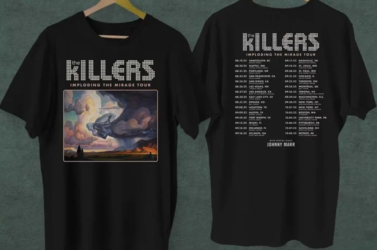 

The Imploding The Miragee Toour 2022 The Killerss Shirt