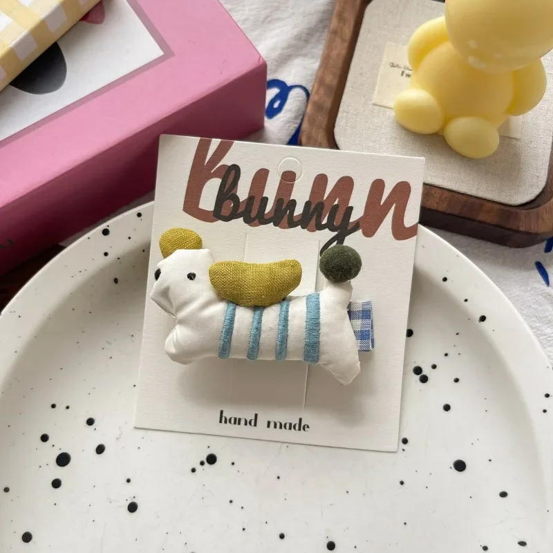 10 barrettes à cheveux mignonnes en forme d'animaux pour filles