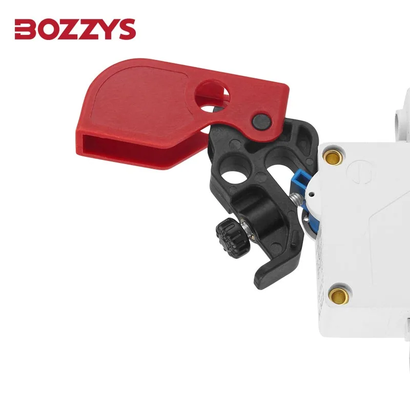 BOZZYS 툴 프리 미니어처 회로 차단기 잠금 장치는 손잡이 두께 ≤8MM의 소형 및 중형 차단기에 적합합니다.