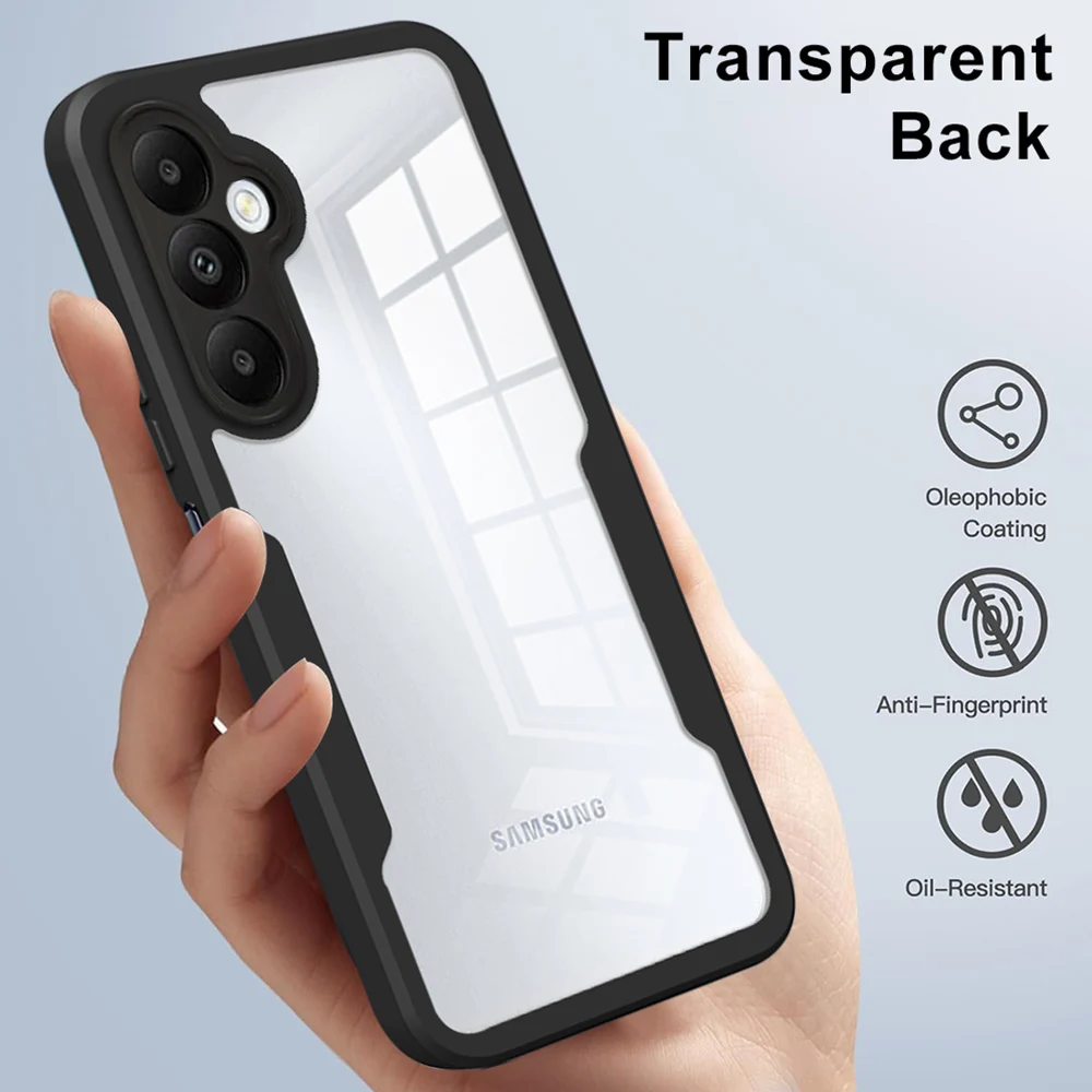 Ultimate 360° Clear Protective Case with Full Screen Shield