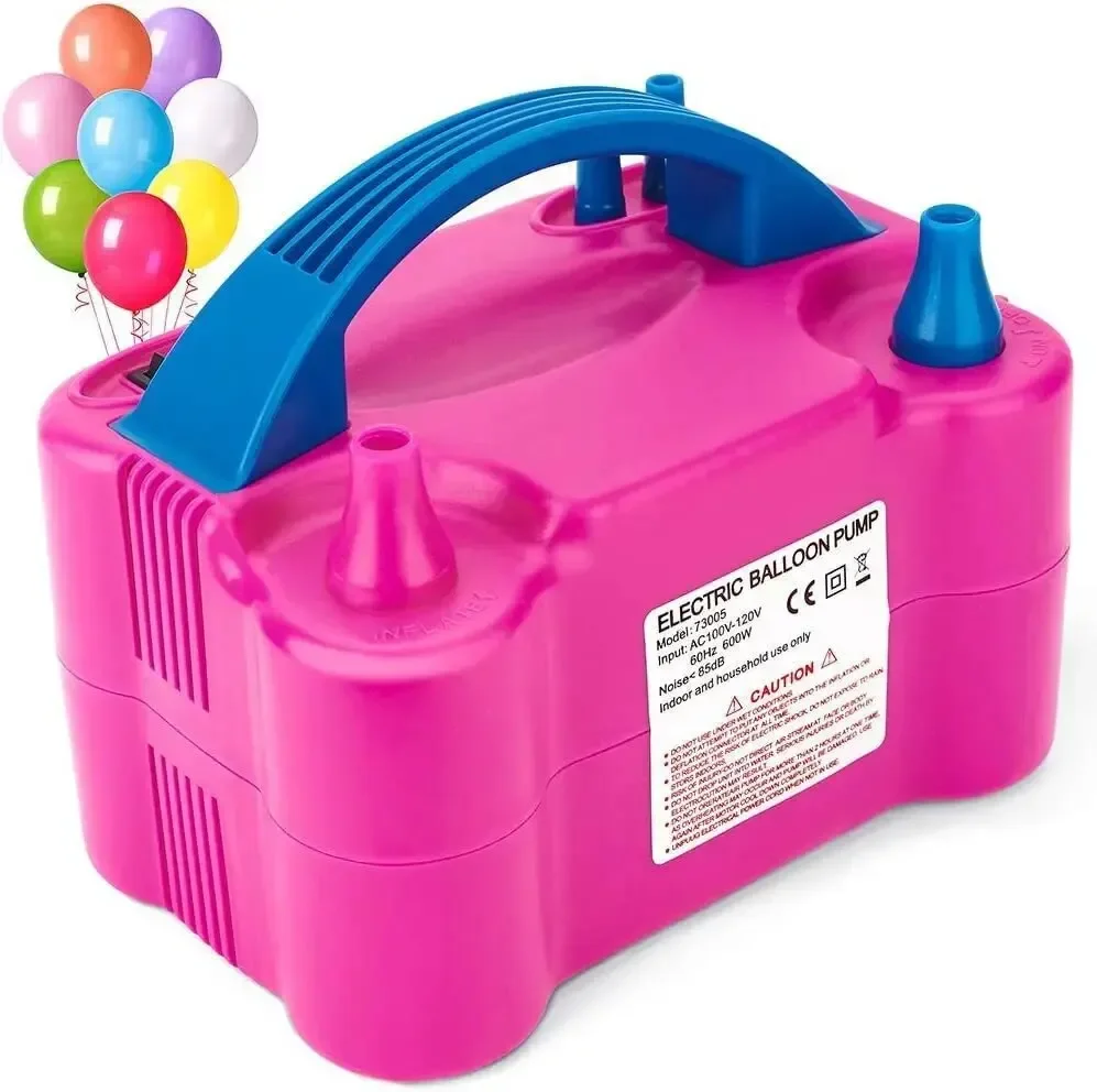 Balloon Inflator High Voltage Double Hole AC Electric EU Plug All Style Portable