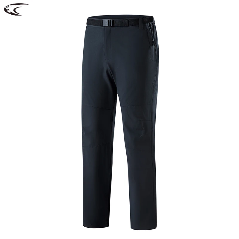 LNGXO Men Hiking Pants Outdoor Quick Dry Cargo Pants Camping Climbing Trekking Mountaineering Waterproof Trousers Elasticity