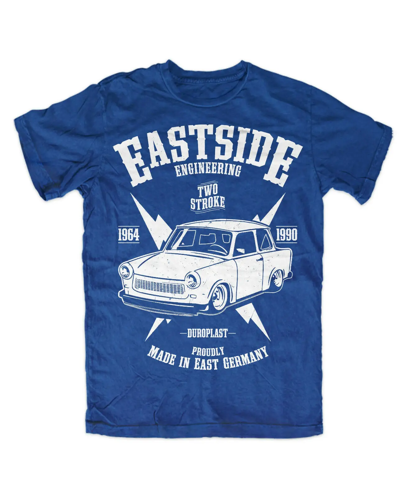Trabant Eastside T Shirt Blue Cult Trabant Ifa Gdr Simson East Cult S51 601