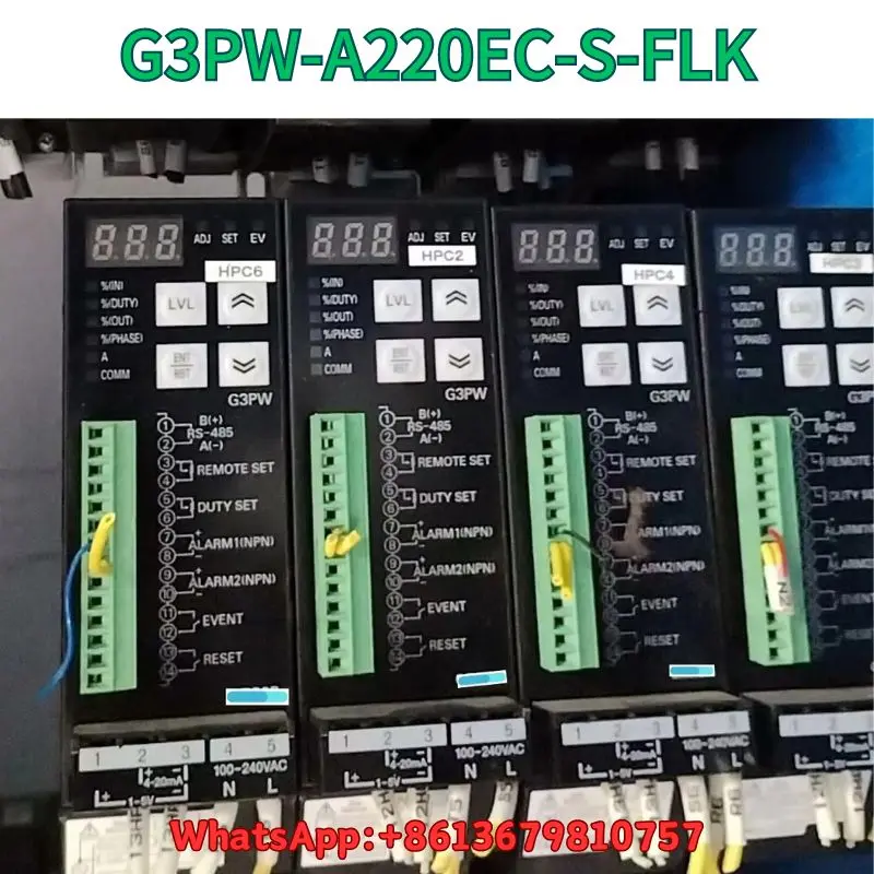 

second-hand G3PW-A220EC-S-FLK regulator test OK Fast Shipping