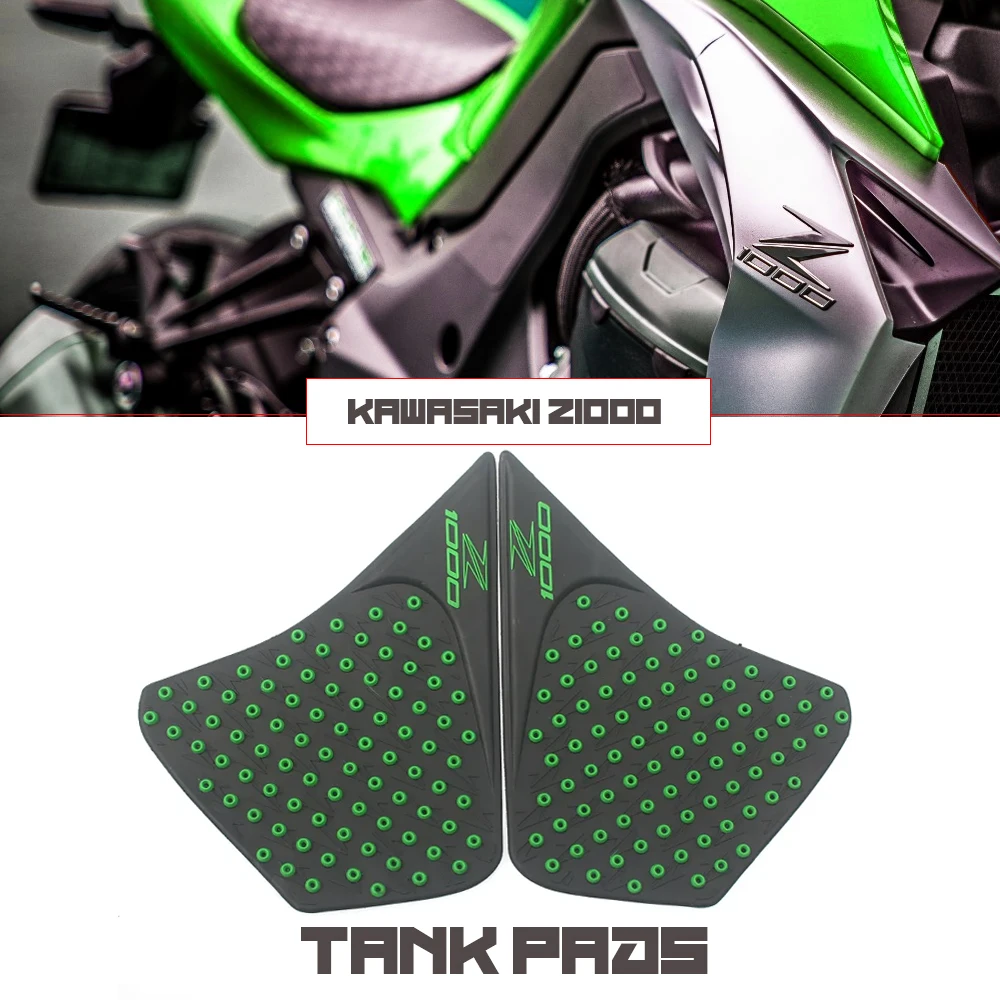 

Противоскользящая накладка на бак для Kawasaki Z1000 Z 1000 2014 2015 2016 Мотоциклетные аксессуары 3M боковая газовая Защитная Наклейка на колено