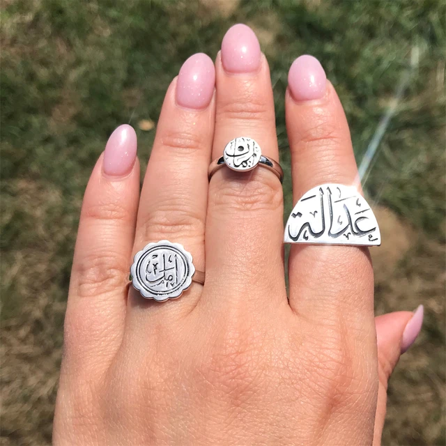 Jagsun Green adjustable owl eyes ring and Ali's Zulfiqar Sword Ring Metal,  Alloy, Stainless Steel, Stone, Sterling Silver Silver Plated Ring Price in  India - Buy Jagsun Green adjustable owl eyes ring