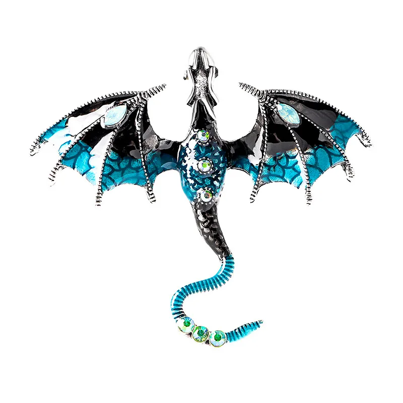 Fly dragon 에나멜 라펠 핀 브로치 청바지 배지, 의류 배낭 쥬얼리 배지 액세서리 장식, 결혼 선물 DIY 남자