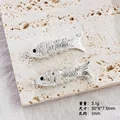 Bright silver [30 * 8mm] one piece