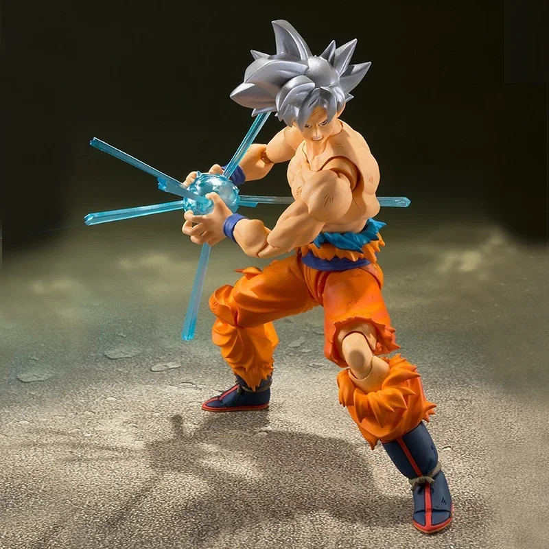 

Bandai Dragon Ball Z Anime Figure Saiyan Son Goku Collectible Model Cartoon Action Kids Gifts Hand Model Office Decoration