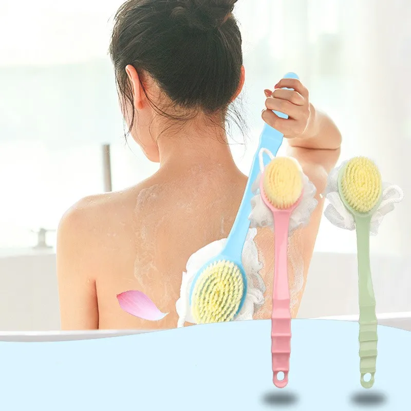 Bath Artifact Bath BrushBack Belt with Flower Ball Brush
