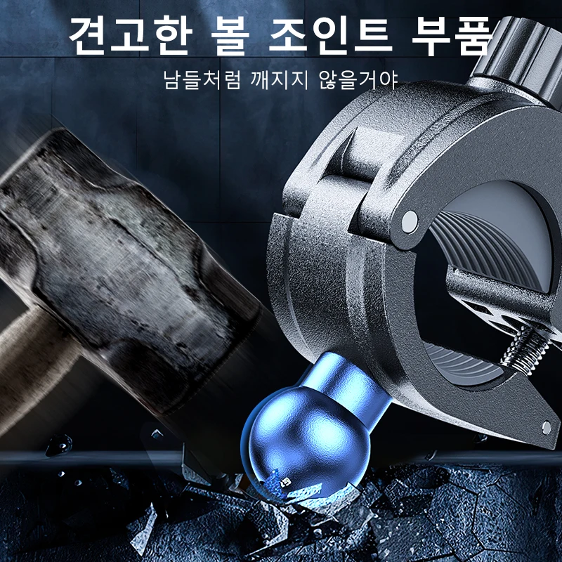 Joyroom 자전거 휴대폰 홀더 360 °   4.7-7 인치 휴대 전화 스탠드 충격 방지 브래킷 GPS 클립에 대한 범용 자전거 전화 홀더보기