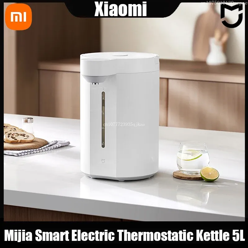 Xiaomi Mijia Smart Electric Thermostatic Kettle 5L1600W High Power 220V Voltage Fast Heating Smart Temperature Control Kettle