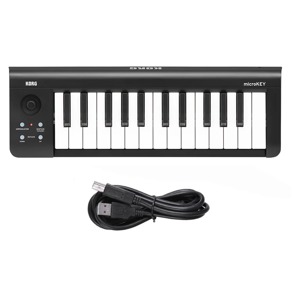 KORG microKEY 25 25 Key Compact USB MIDI Keyboard Controller USB Powered  Compatible with iPhone iPad Mac Windows Computer|Electric Instrument Parts   Accessories| - AliExpress