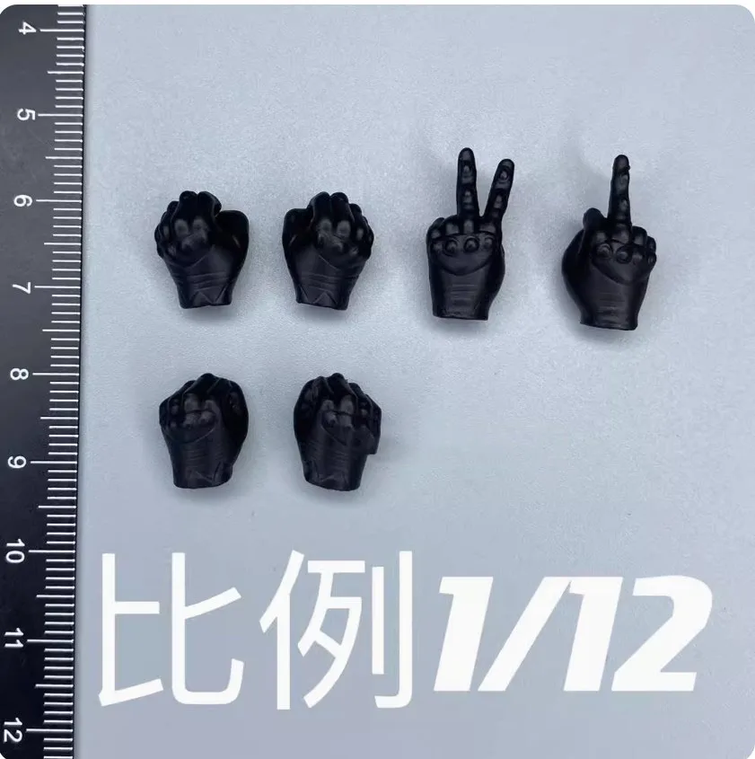 

1/12 Soldier Accessories Hand Type Set High Quality Model Toy For 6'' Action Figure In Stock Collection