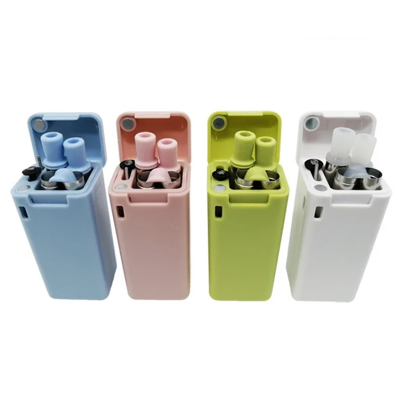 

Многоразовая Металлическая Складная Питьевая солома, портативная щетка для чистки, набор из пищевой нержавеющей стали и медицинского класса